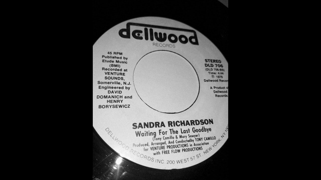 SANDRA RICHARDSON - WAITING FOR THE LAST GOODBYE