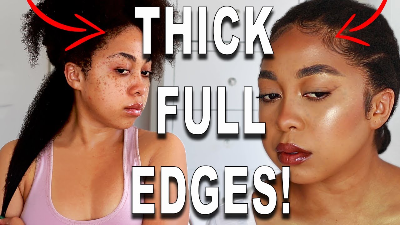 GROW EDGES BACK FAST! THE ONLY OILS YOU NEED TO ACTUALLY GROW YOUR EDGES BACK FAST