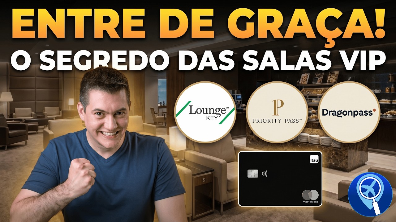 SALAS VIP: como acessar e o que &eacute; Loungekey, Priority Pass e Dragon Pass?