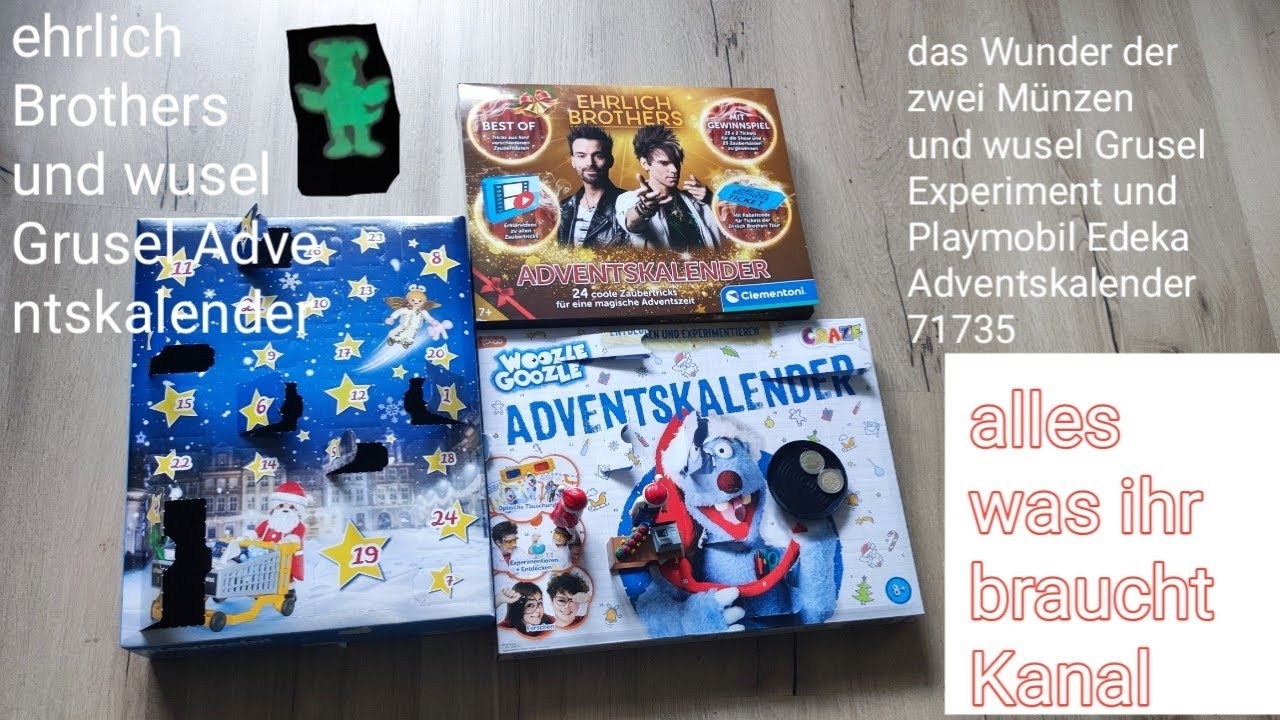 Reihe2024ehrlich Brothers&woozle goozle  Tür6 Nikolaus Playmobil  Adventskalender71735Tür1bis 6