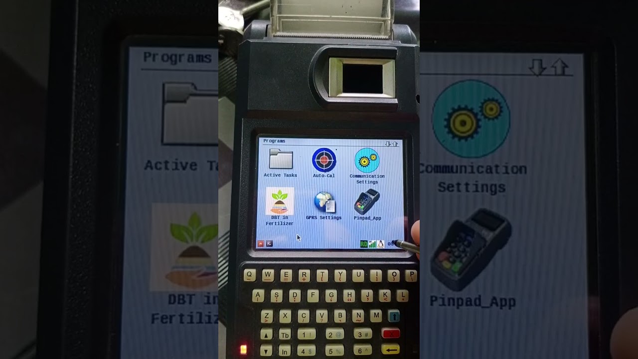Visiontek Machine mein finger kaam nhin kar rha hai RD discovery fail dikha rha hai rd green  nhi ha