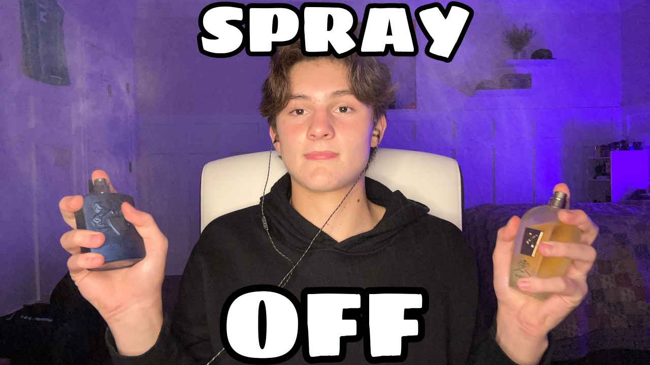 ASMR SPRAYY OFF CHALLENGE (Lots of spraying and tapping)