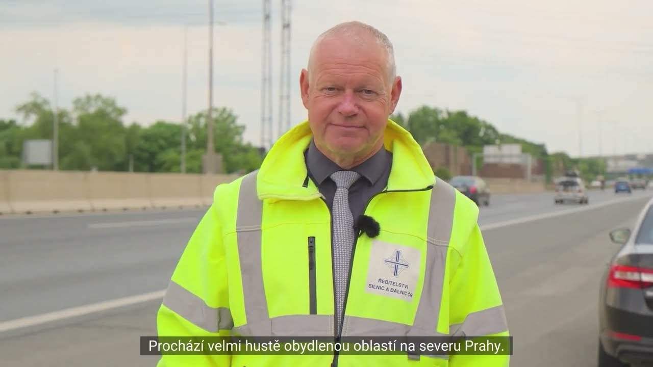 Report&aacute;ž z dostavby Pražsk&eacute;ho okruhu (D0)