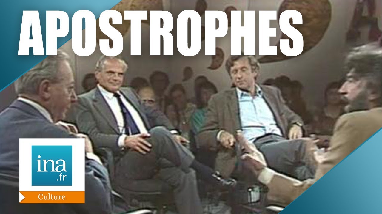 Apostrophes : Alain Robbe-Grillet et Robert Kanters | Archive INA