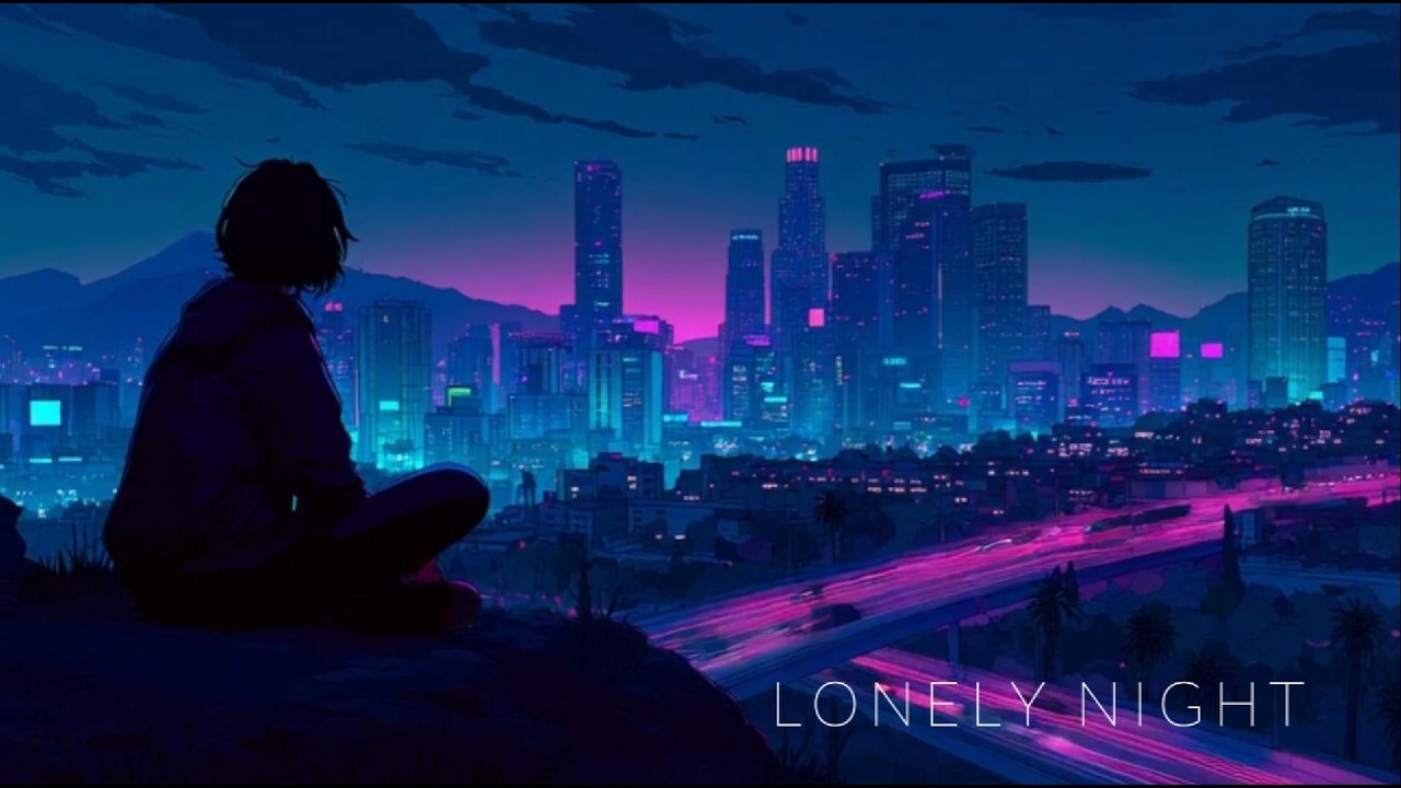 Lonely Night - Chill Phonk Cyberpunk Gaming Beats - Night Drive