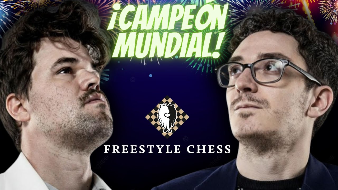!CAMPEÓN MUNDIAL EN UNA TRAUMÁTICA FINAL🏆💥! | Carlsen vs. Caruana | (Mundial Freestyle Chess final).