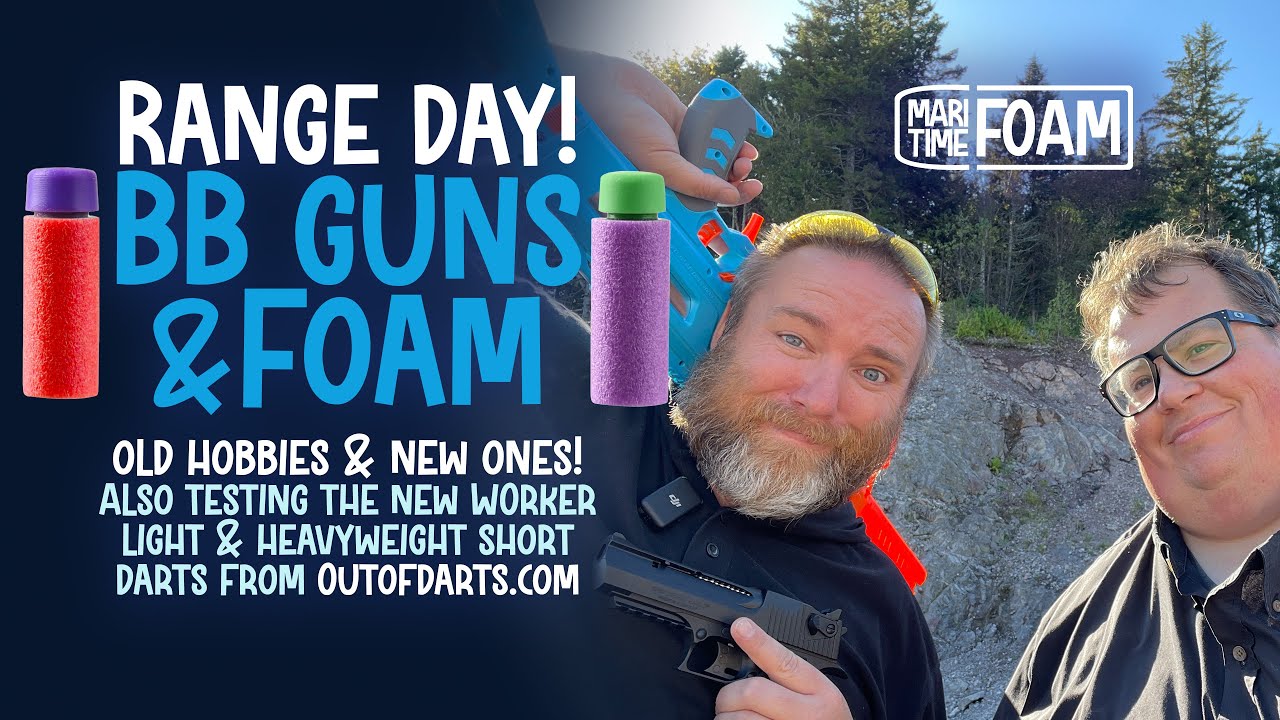 New darts! Worker now has Lightweight and Heavyweight foam dart variants!