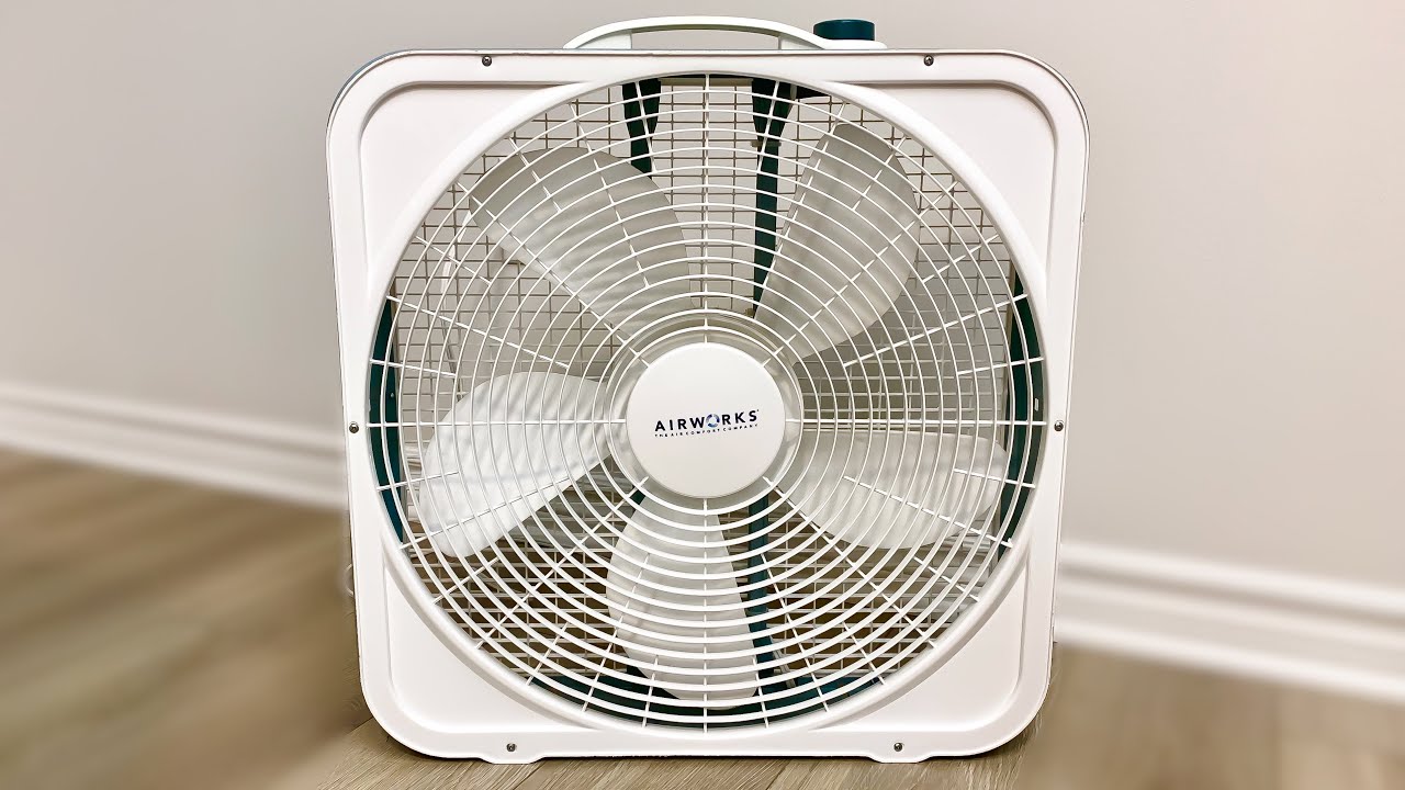 2002-03 Airworks 20&rdquo; Venturi Box Fan | 2021 Remake
