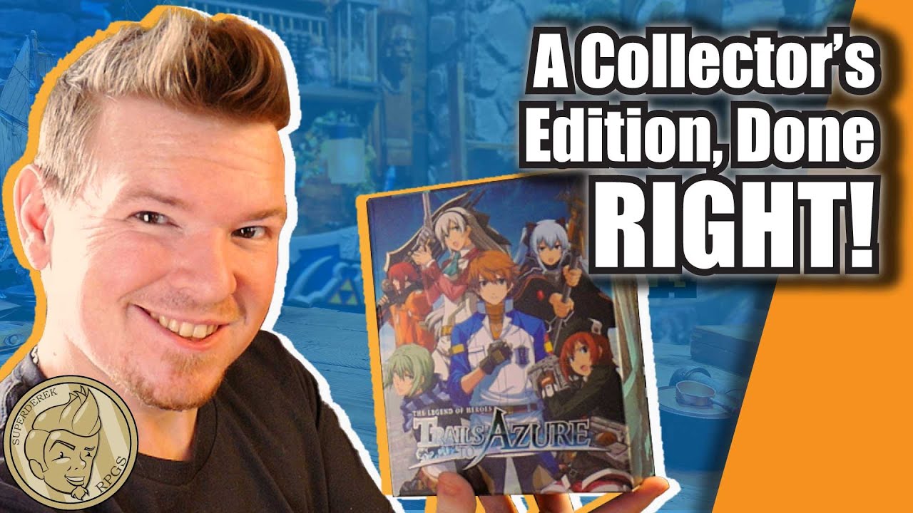 Trails to Azure's Limited Edition is AWESOME! (Unboxing)