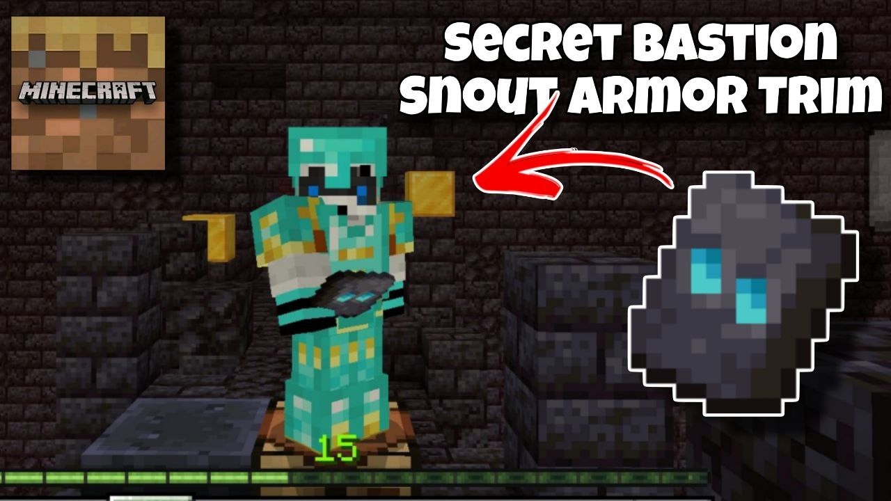 How to Find the Snout Armor Trim at a Bastion in Minecraft Trial