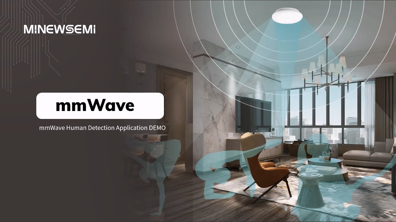MS72SF1 60GHz mmWave Radar Module People Tracking Live Demo