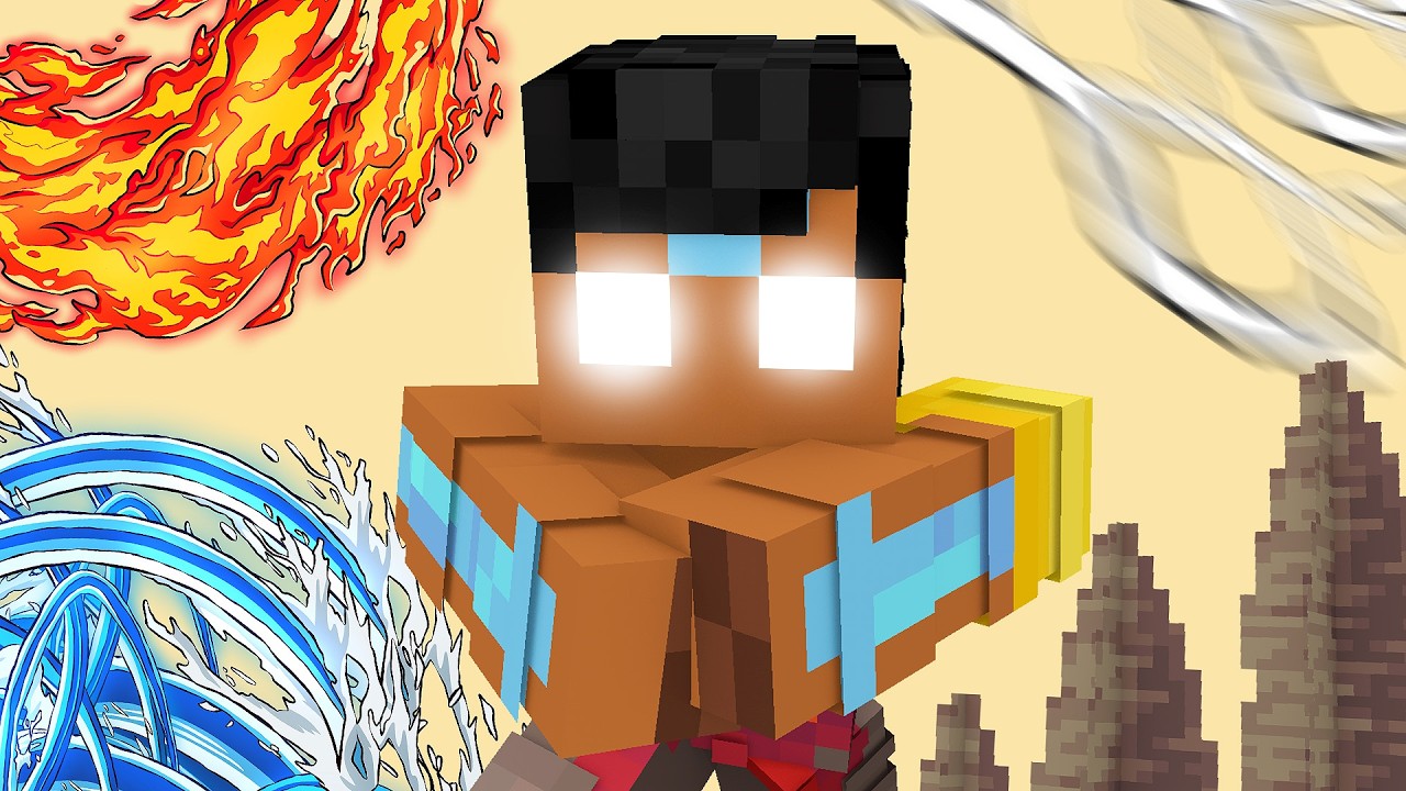 Sobrevivi 100 DIAS COMO AVATAR no Minecraft - O FILME