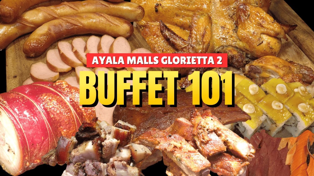 [4K] BUFFET 101 Glorietta Tour | Sulit Ba? Sashimi, Roast, Pasta Overload!