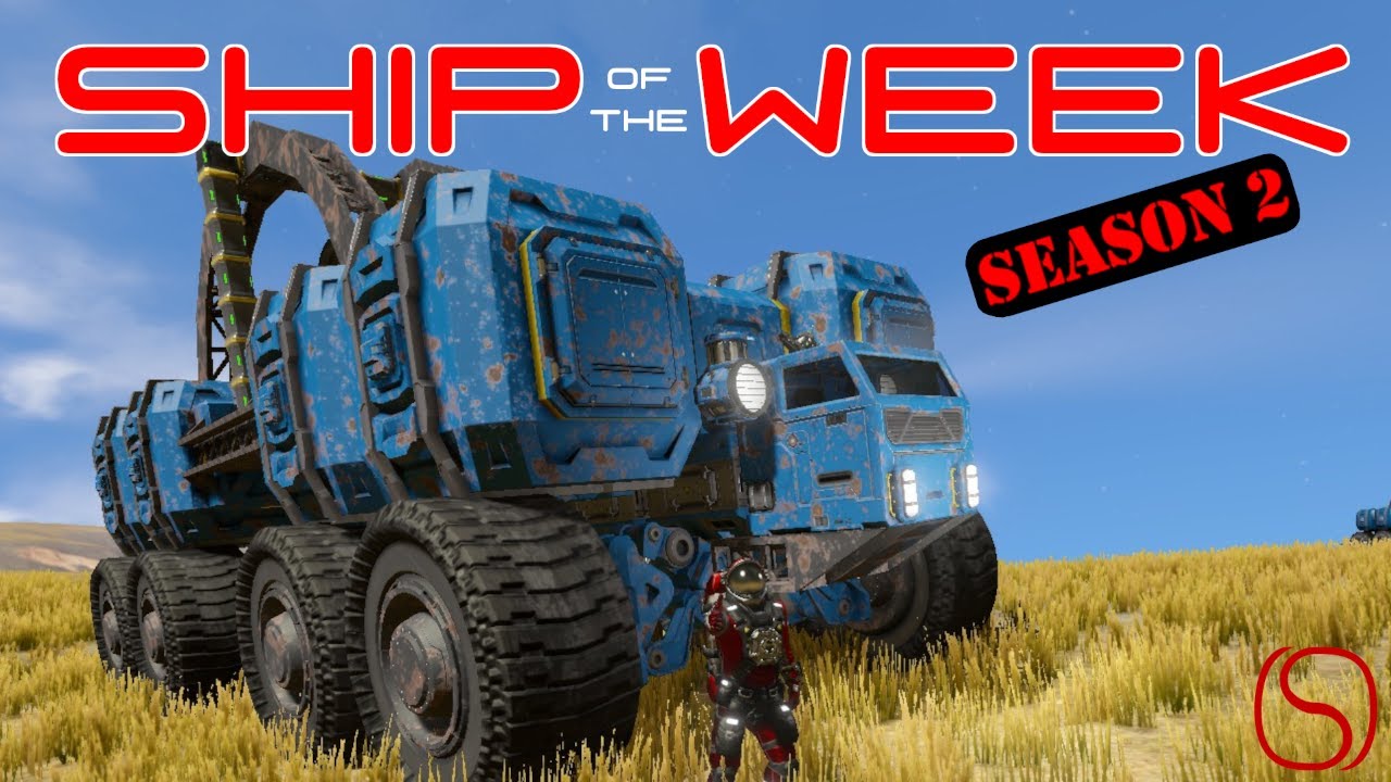 Drone Mining Rover - Ship of the Week Season 2 - A Space Engineers Build Challenge