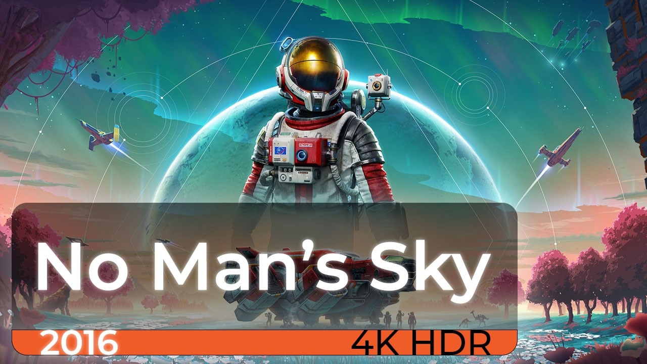 No Man's Sky [4K HDR 60fps] | Час игры