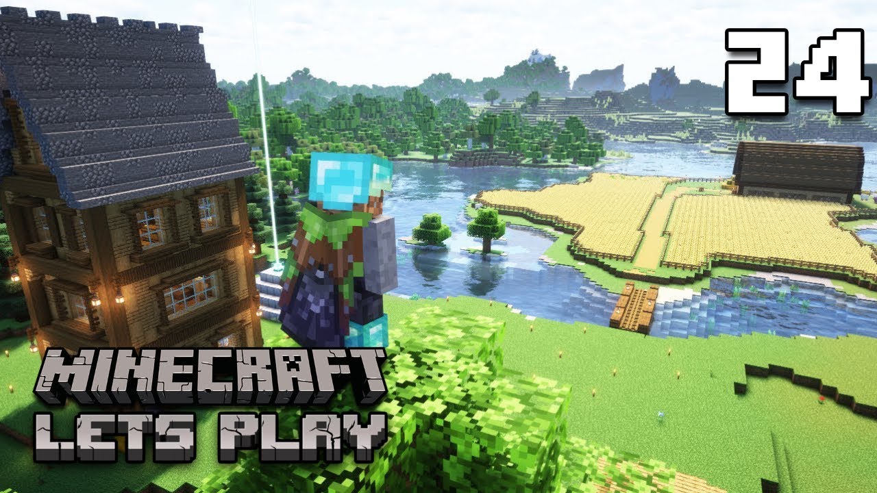 Starting Again - Minecraft Lets Play Ep 24
