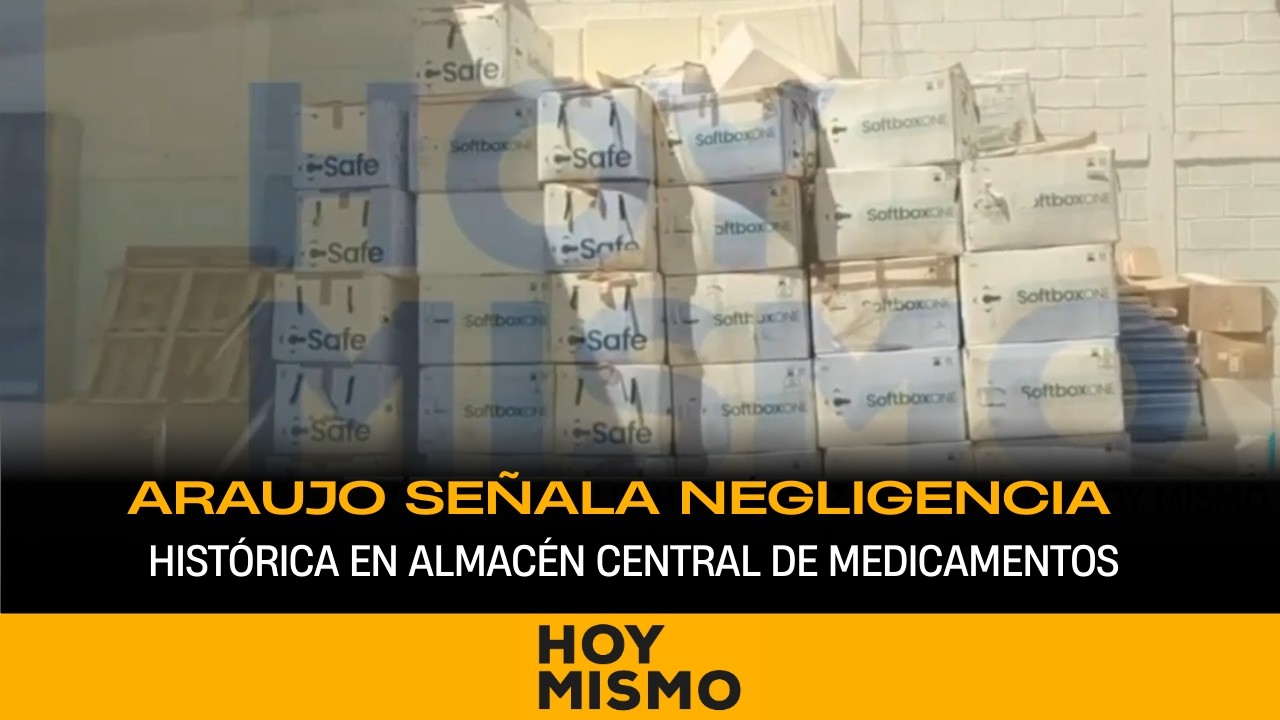 Roxana Araujo señala fallas históricas y negligencia en almacén central de medicamentos