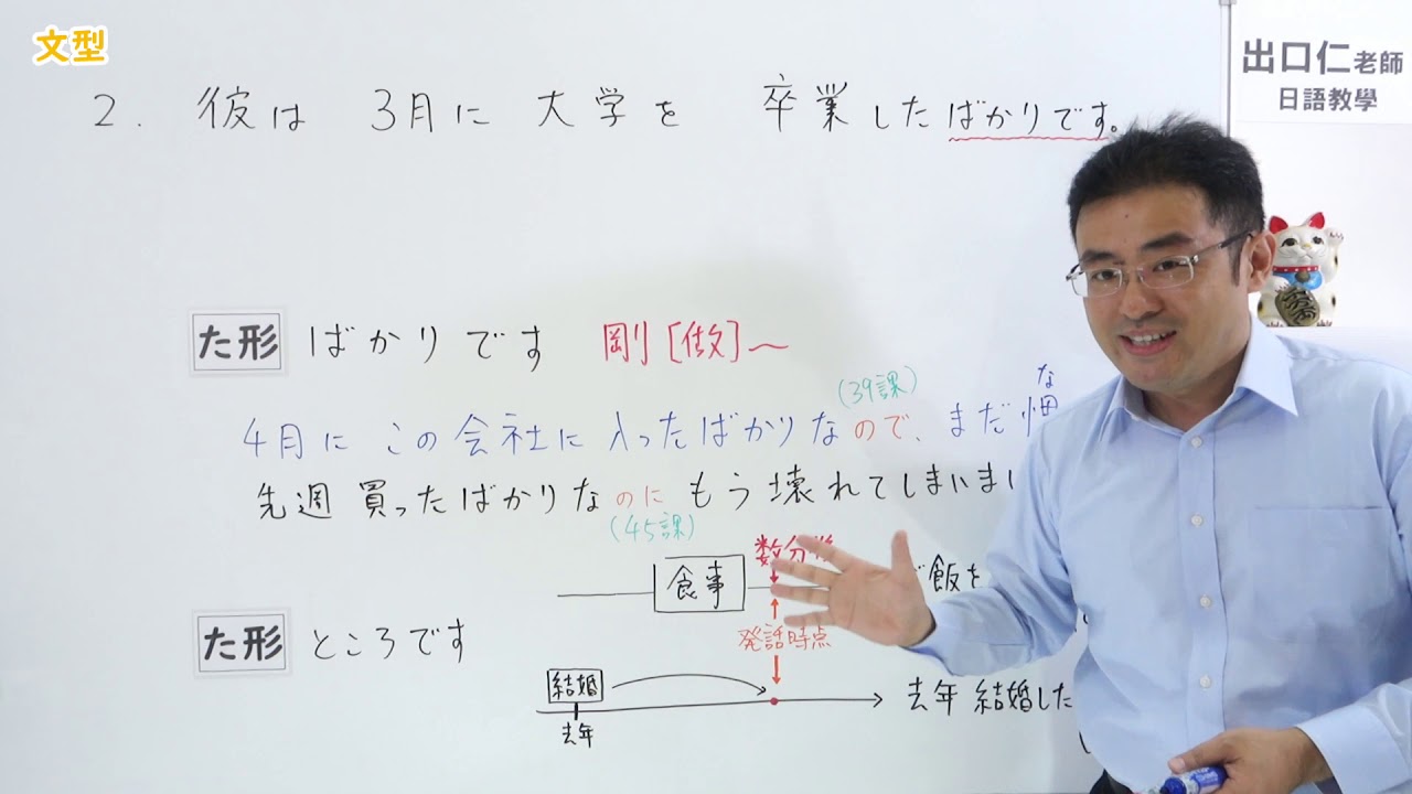 【改訂版】大家的日本語46課文法解說