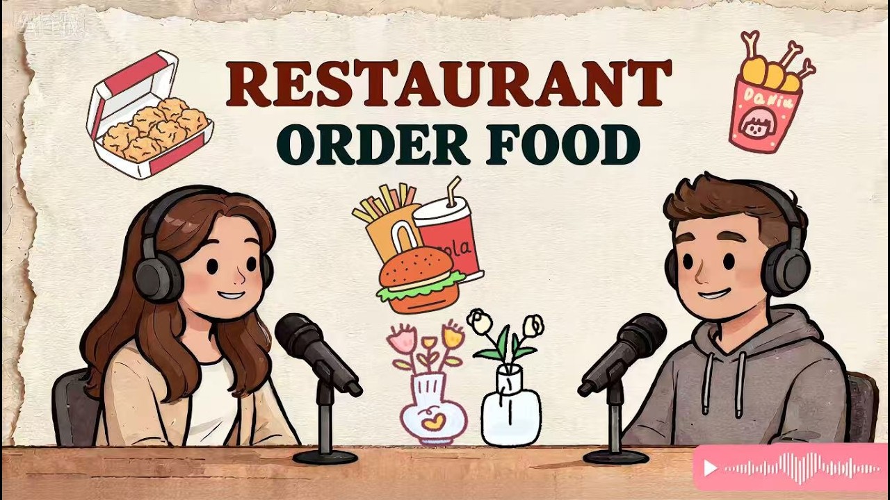 Day 3 | Restaurant English | Ordering Food Naturally