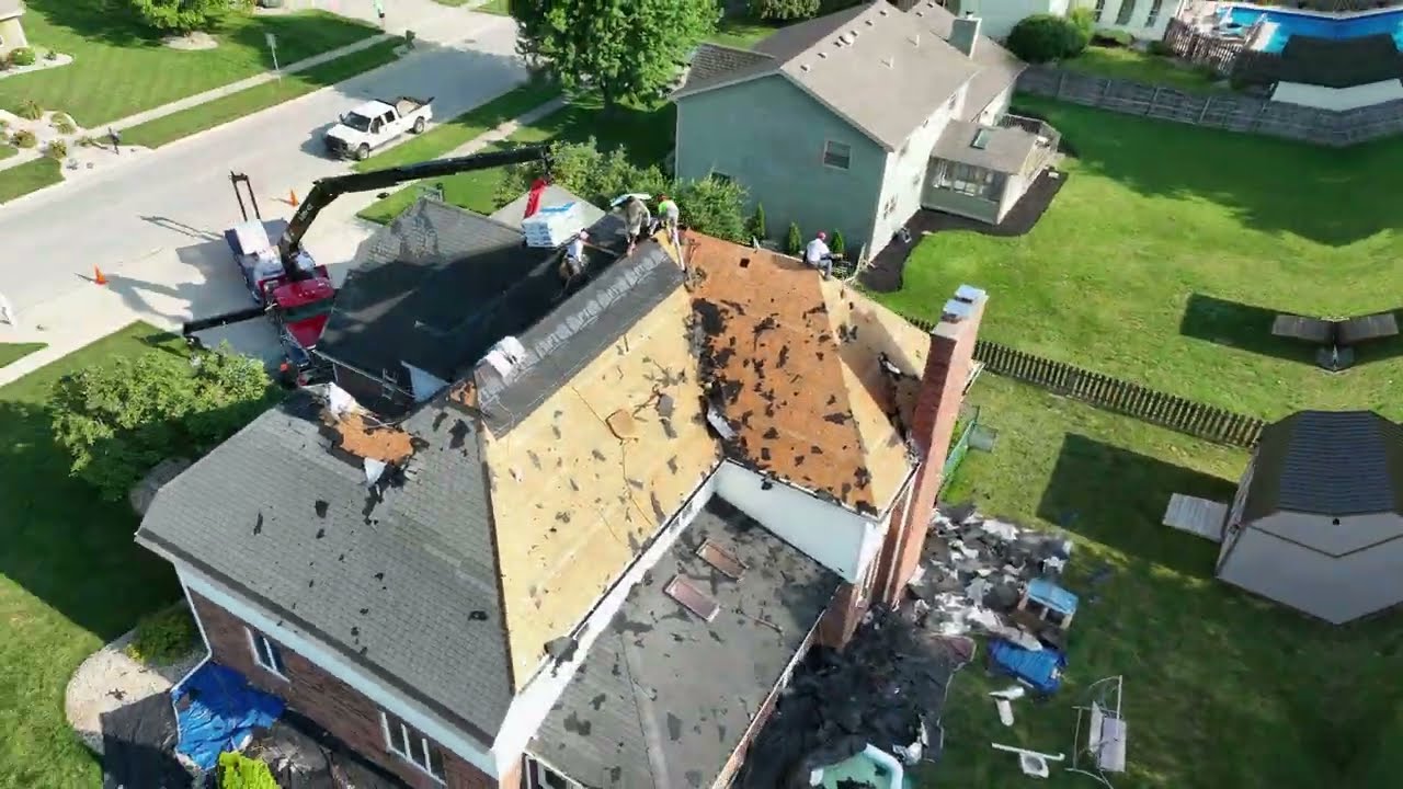 ABC Supply Co Roofing Boom Up Delivery