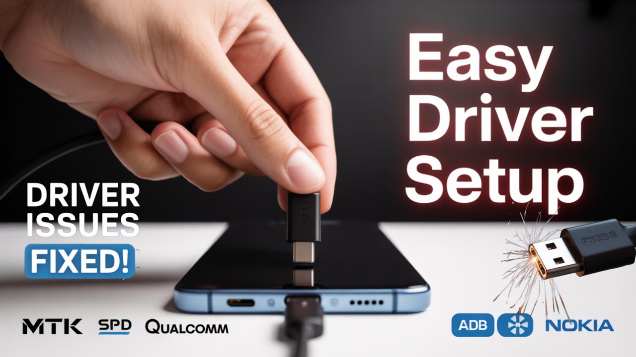 One Click Driver Installation | All Mobile usb driver install  | how to install mobile driver in PC
