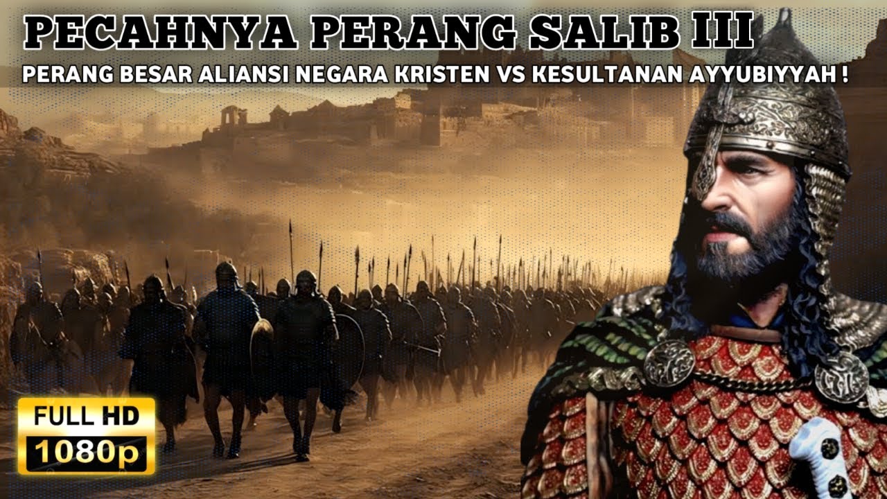 Panglima Perang Salahuddin Al Ayyubi Yang Meratakan Pasukan Salib !!! || ALUR CERITA FILM SALADIN