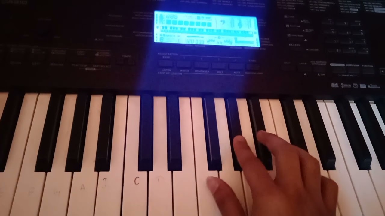 Ud Jaa Kale Kawa Song By Gadar 3 palyed on Piano