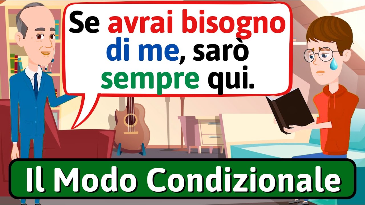 IMPARA L'ITALIANO: Il Modo Condizionale | Conversazione in Italiano - LEARN ITALIAN