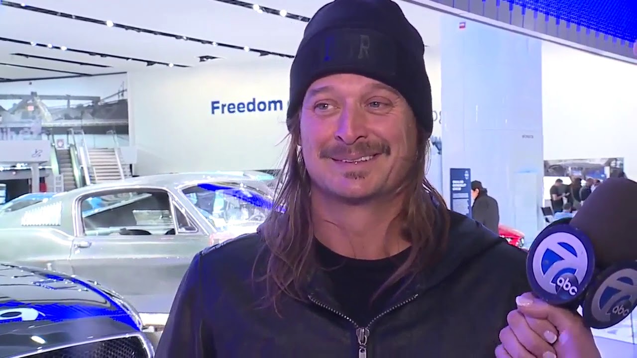Kid Rock at the North American International Auto Show