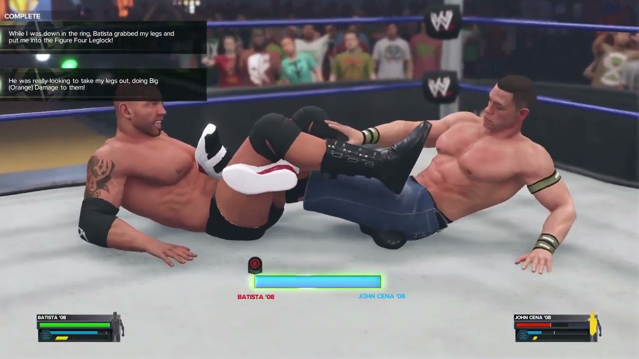 WWE 2K23 Showcase John Cena vs. Batista 