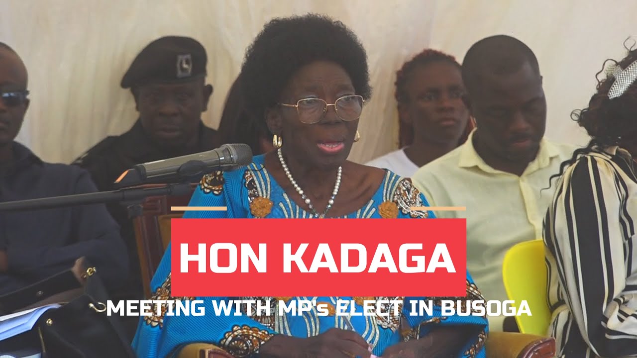 HON ALITWALA KADAGA MEETS WITH BUSOGA MPs ELECT