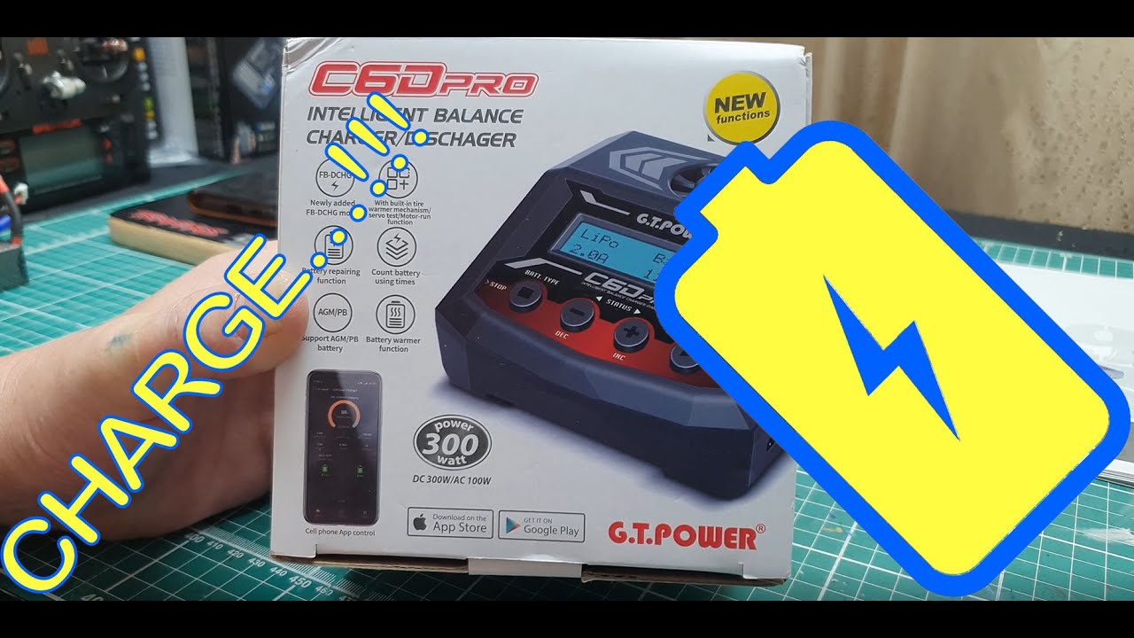 GT Power C6D Pro Intelligent Balance Charger/Discharger & Tyre Warmer