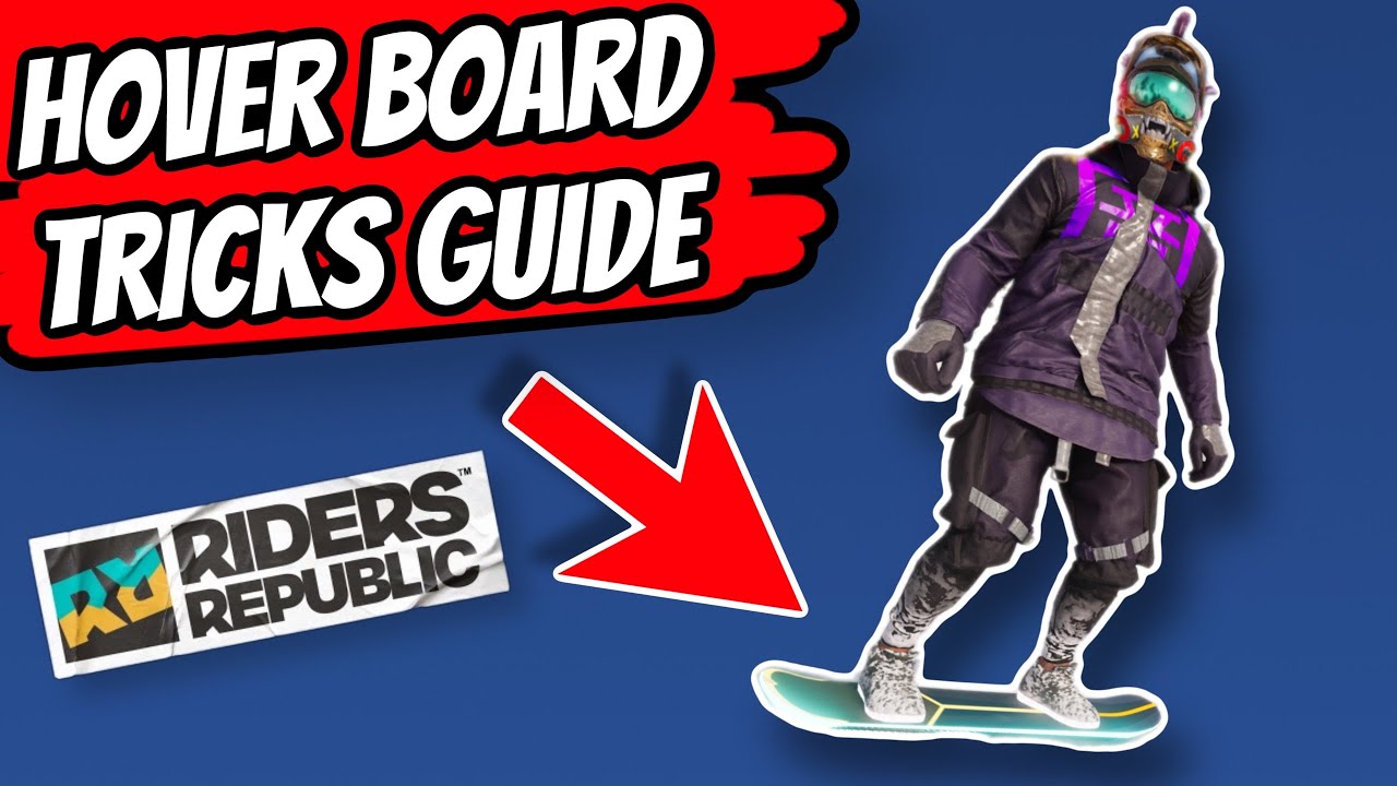 Riders Republic Hoverboard Tricks Guide with Controller cam!