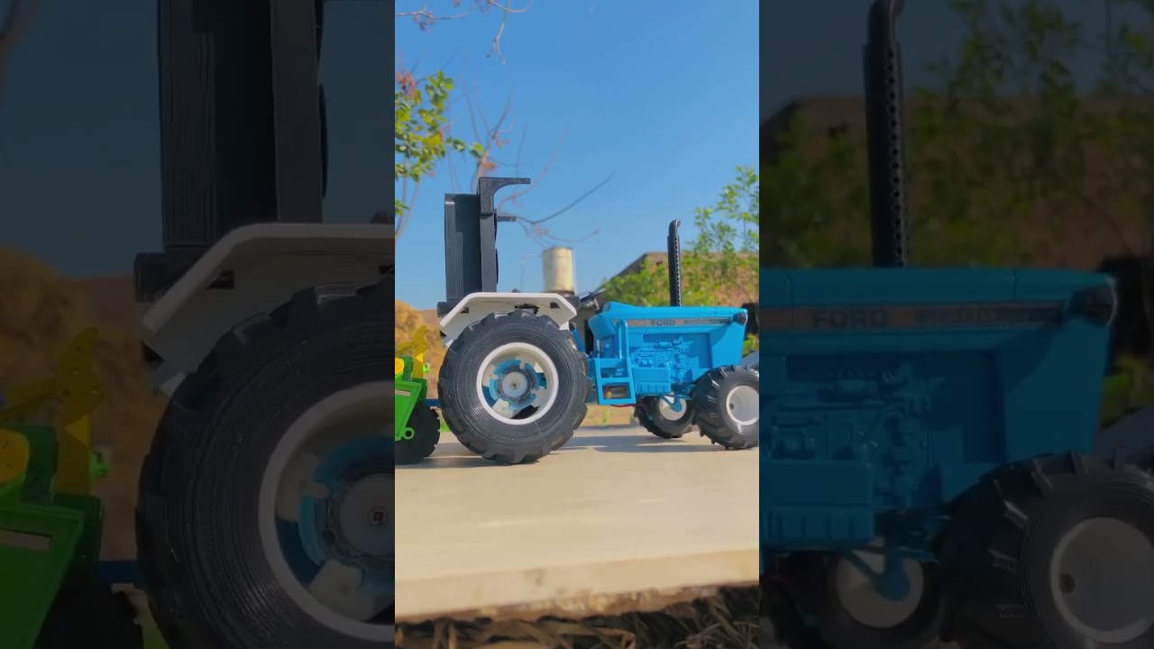 Toy RC tractor ford 3600 model tractor #viralvideo #trending #tractorlovers #youtubeshort
