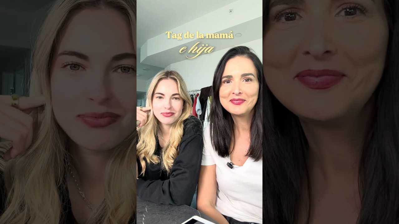 TAG DE LA MAM&Aacute; E HIJA 💖