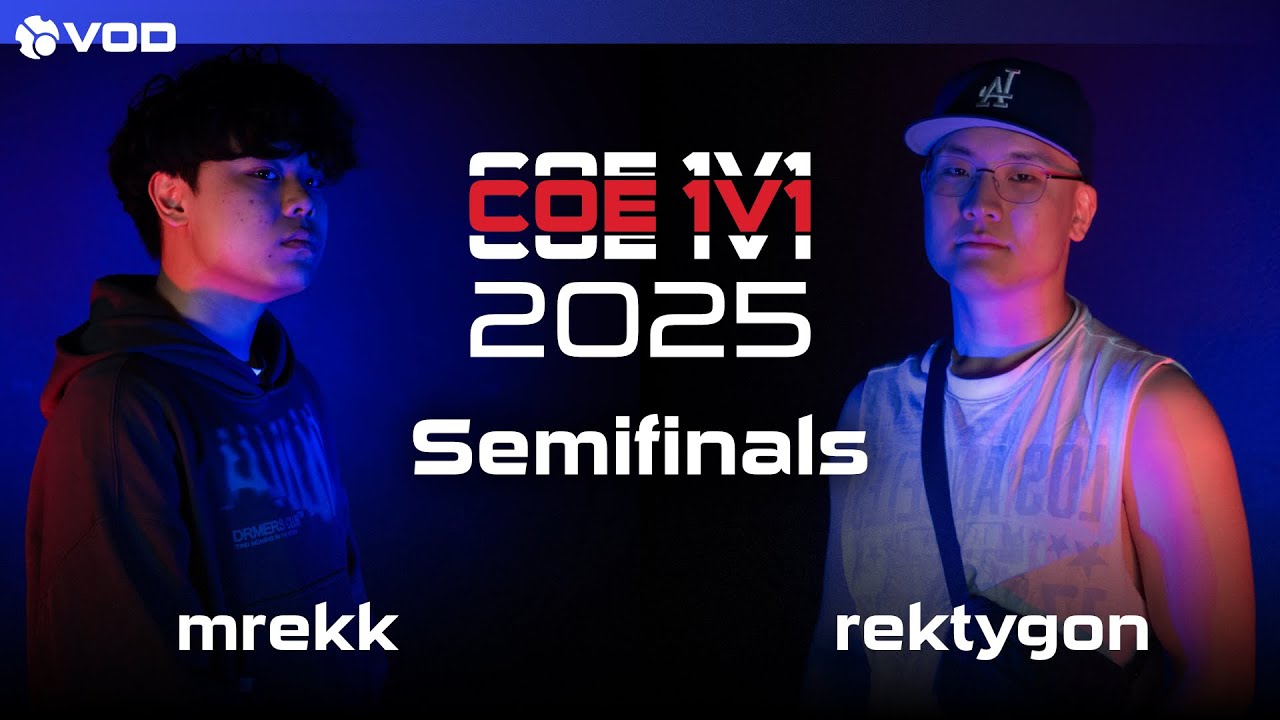 SF | mrekk vs rektygon | COE 2025 1v1 Tournament