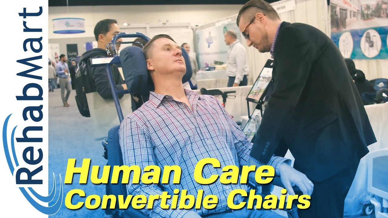 Rehabmart at Medtrade Atlanta - Convertible Chairs for Long Term Care by Human Care
