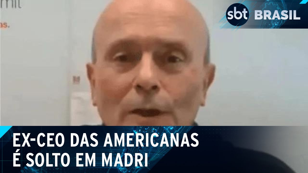 Miguel Gutierrez, ex-CEO das Americanas, &eacute; solto na Espanha | SBT Brasil (29/06/24)