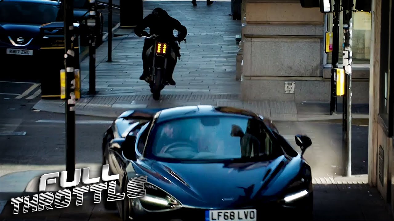 McLaren vs. Cyborg Motorbike | Fast & Furious Presents: Hobbs & Shaw | Full Throttle