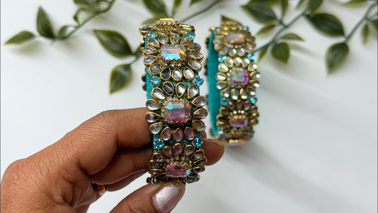 Silk thread bangles order making