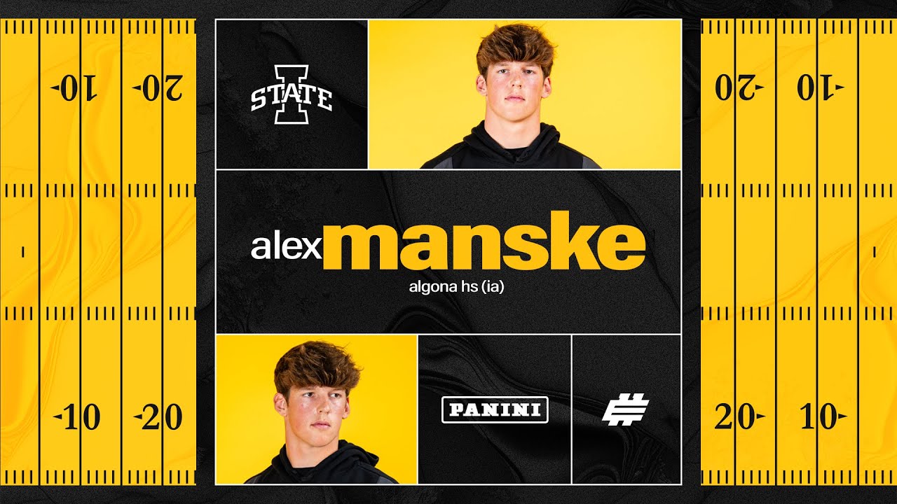Алекс Манске &raquo; Айова Стэйт (анализ квотербеков по версии Panini x Elite 11)