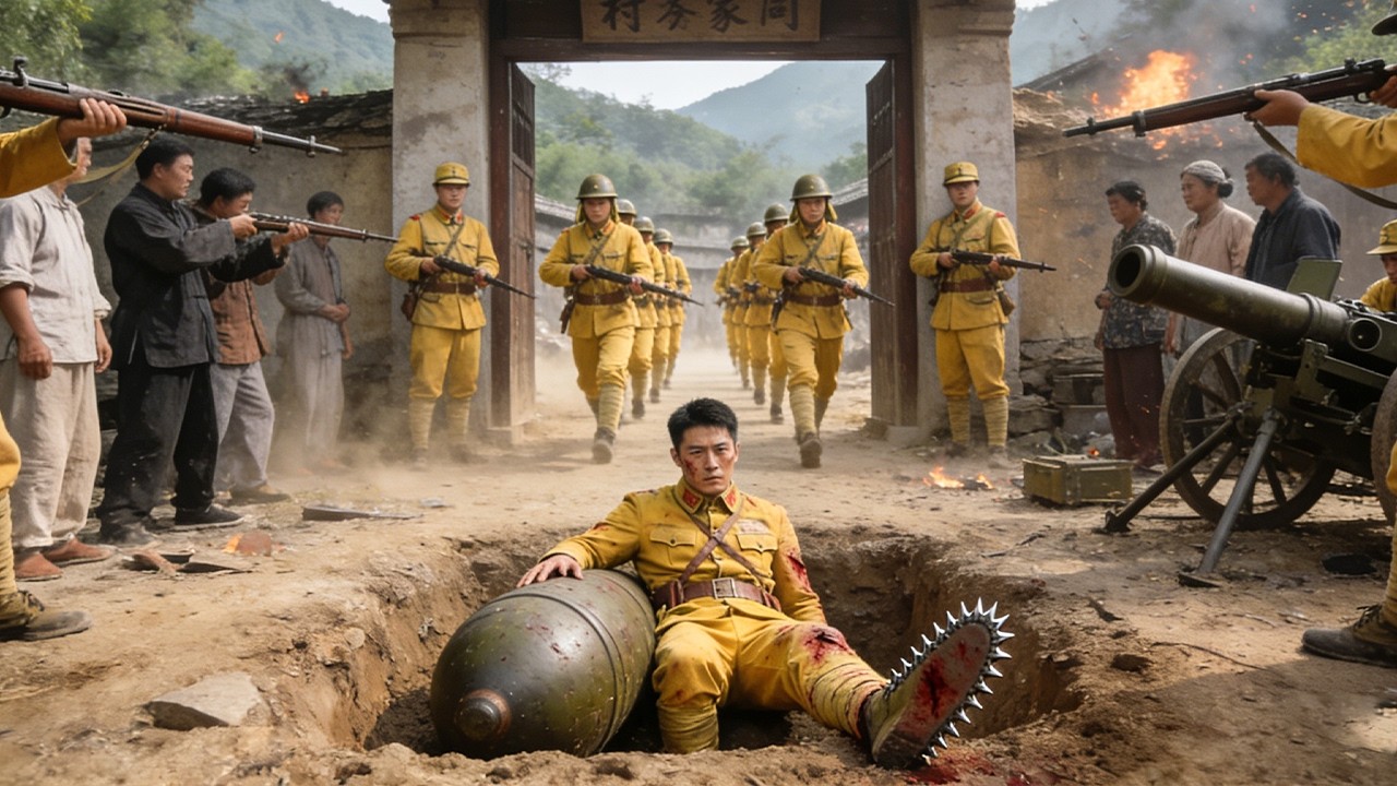 八路高手自製炸彈，日軍突襲瞬間全軍覆沒！⚔️ 功夫 | Kung Fu | 武打 | 抗日