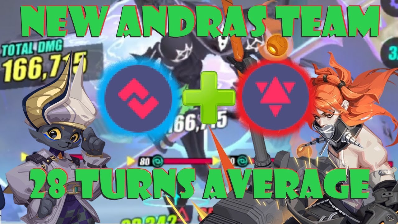 Hailey Makes Andras Teams Even Faster! & Bonus 17 Turn run | My New Andras 16 Team | DISLYTE