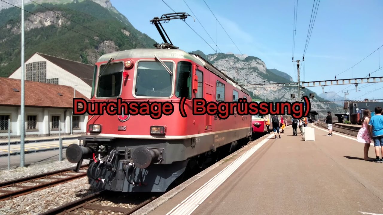 der IC 3 Von Zürich nach Chur