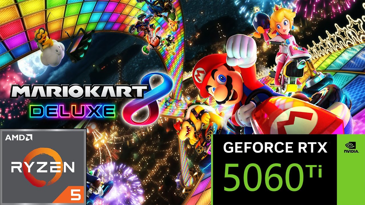 Emulator Nintendo Switch | RTX 5060Ti | 1440x2160p | Epic Settings