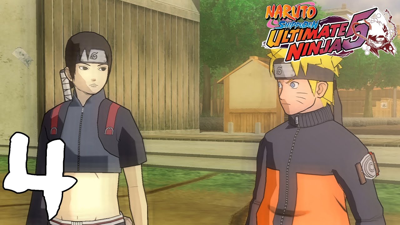 Naruto Shippuden: Ultimate Ninja 5 - Master Mode Part 4 - Sai - PCSX2 1.5.0