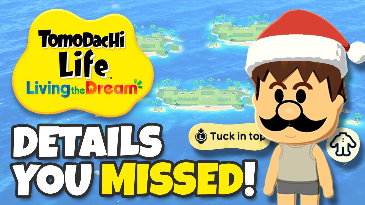 НОВЫЕ СЕКРЕТНЫЕ ПОДРОБНОСТИ Tomodachi Life, КОТОРЫЕ ВЫ ПРОПУСТИЛИ! (Функции демоверсии)