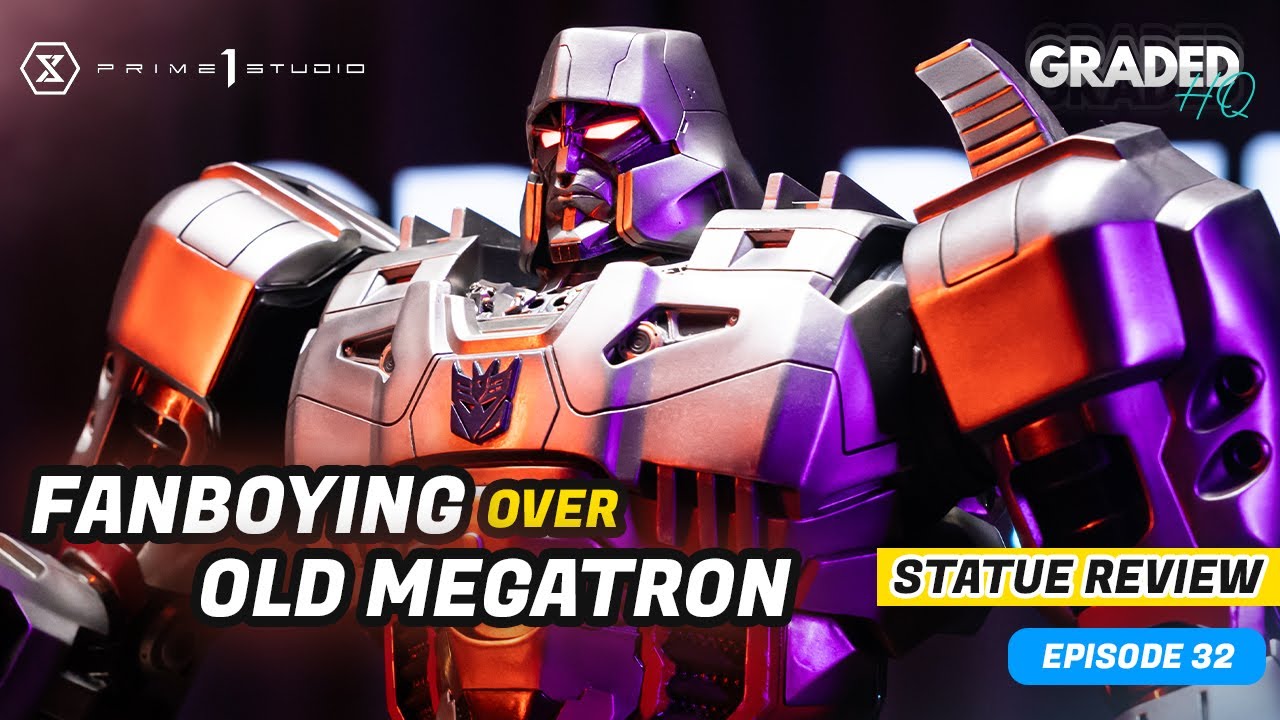 OLD BUT GOLD! Transformers MEGATRON Gen 1 Statue by Prime 1 Studio | Unboxing, Review | Episode 32