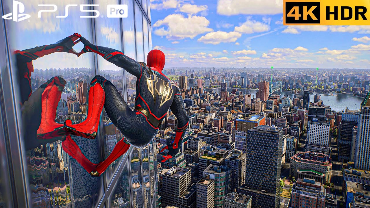 (PS5 PRO) Tom Holland Looks TOO REAL in Spider-Man 2 | 4K HDR Ultra Realism