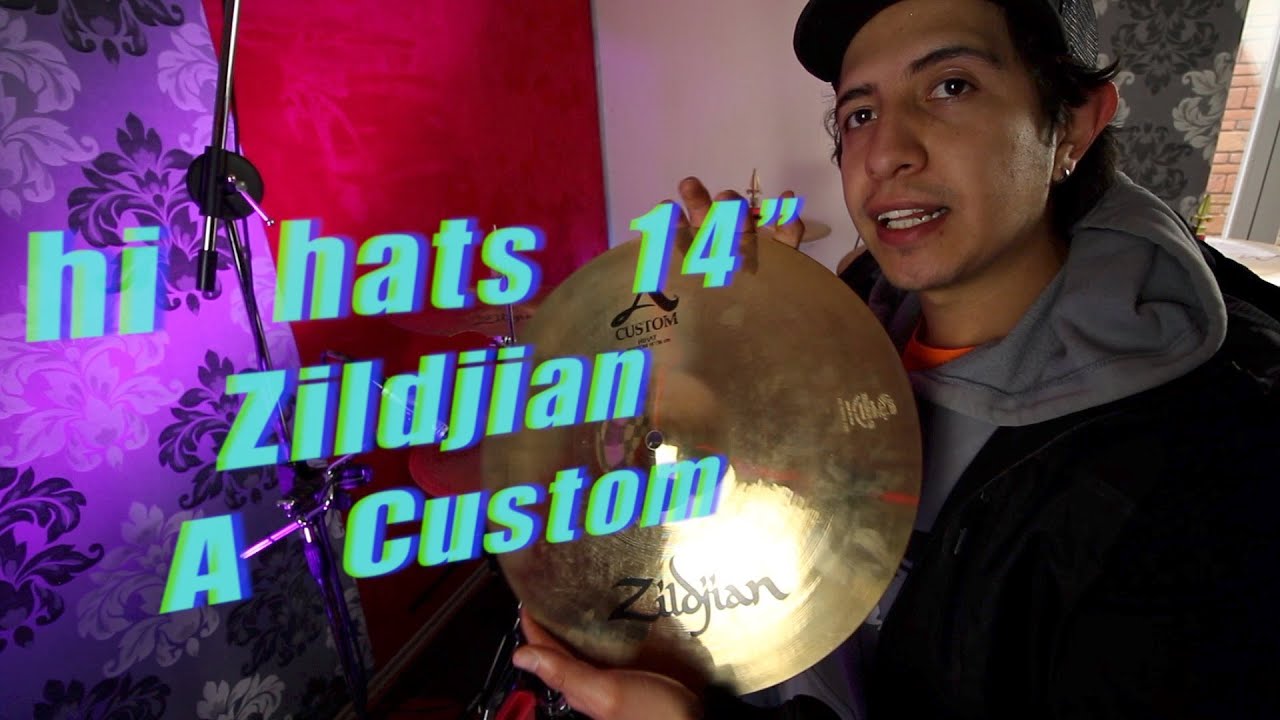 Así suenan los Hi-hats Zildjian A Custom 14